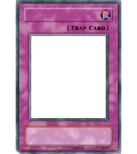 Trap Card Template